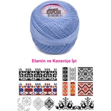 Kaplan Etamin ve Kanaviçe Ipi 8 No Kod/renk: 799 - Royaleks