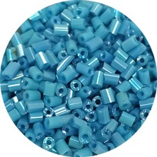 Royaleks Kesme Cam Boncuk 2mm - 60 Gram - Camgöbeği Mavi - BNC395