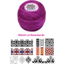 Kaplan Etamin ve Kanaviçe Ipi 8 No Kod/renk: 498 - Royaleks
