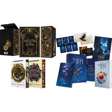 Ephesus Yayınları Medusa'nın Ölü Kumları Iki Kitaplık Set Yan Boyalı ve Mıh 1 Kör Talih Hediyeli Kutu