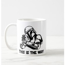 Mio Life Mandalorian Kupa Bardak, Baby Yoda, Star Wars, This Is The Way