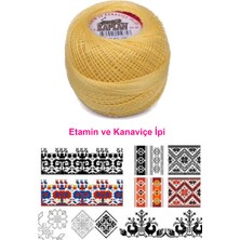 Kaplan Etamin ve Kanaviçe Ipi 8 No Kod/renk: 742 - Royaleks