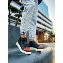 Nil Avm CH258  Gbt Roma Colourful Erkek Bot Sıyah/taba