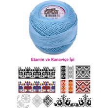 Kaplan Etamin ve Kanaviçe Ipi 8 No Kod/renk: 997 - Royaleks