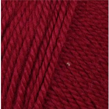 Ören Bayan 1 Adet Dora El Örgü Ipi Yünü 100 gr 034 Koyu Kırmızı