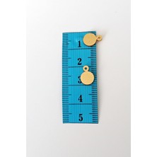 Royaleks Oya Abiye Bileklik Kolye Pleksi Metalik Plastik Pul Altın Renk 24 Gram 225 Adet - BNC553