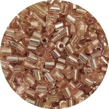 Royaleks Kesme Cam Boncuk 2mm - 60 Gram - Açık Kahverengi - BNC379