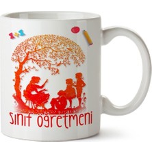 Mio Life Sınıf Öğretmeni Porselen Kupa Bardak (3) Öğretmenler Gününe Özel Kupa