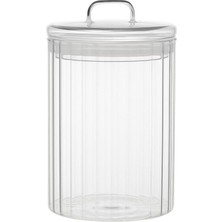 Mien Line 1000 ml Borosilikat Cam Kavanoz – Contalı Kapaklı