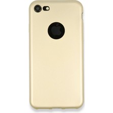 Pazarcan Iphone 7 Kılıf First Silikon - Gold