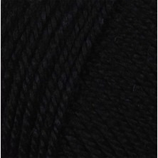 Ören Bayan 1 Adet Dora El Örgü Ipi Yünü 100 gr 999 Siyah