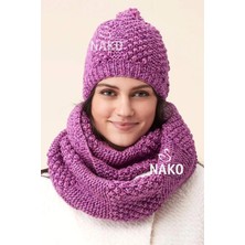 Nako 1 Adet Vega Tweed Premium Akrilik El Örgü Ipi Yünü No: 31758