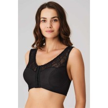 MOTTO10 Butik Balensiz Desteksiz Dolgusuz Geniş Askılı Toparlayıcı Önden Açılan Sırt Destekli Küçültücü Sütyen