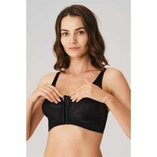 MOTTO10 Butik Toparlayıcı Minimizer Balensiz Desteksiz Dolgusuz Önden Açılan Sırt Destekli Medikal Sütyen