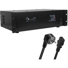 HypAirs Magicvoice MV-1550 500 Watt 4-8 Ohm 100 Volt 19 Rack Hat Trafolu Power Anfi