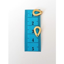 Royaleks Oya Abiye Bileklik Kolye Pleksi Metalik Plastik Pul Altın Renk 24 Gram 90 Adet - BNC556