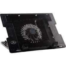 Nil Avm Tx Txacnbergst Ergostand 14CM LED Fan Lı 5 x Yüksekli̇k Ayarlı, 2 x USB 9"17" Notebook