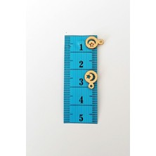 Royaleks Oya Abiye Bileklik Kolye Pleksi Metalik Plastik Pul Altın Renk 8 Gram 85 Adet - BNC483