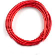 HCS CAT6A S/ftp Patch Cord Lsoh 3m Kırmızı