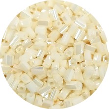 Royaleks Kesme Cam Boncuk 2mm - 60 Gram - Krem - BNC384