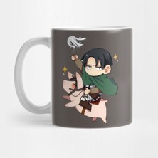 Mio Life Attack On Titan Chibi Levi 1 Kupa