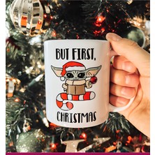 Mio Life Baby Yoda Chrıstmas Kupa Bardak