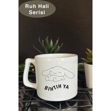 Mio Life Ruh Hali Serisi Komik Yazılı Tasarım Bardak, Hediye Kupa Bardak