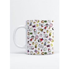 Mio Life Peanuts Desenli Kupa Bardak
