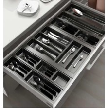 Royaleks Group Eco Lüx Modül Kaşıklık Antrasit 42X49 cm ROYALEKS-ACERO-20352