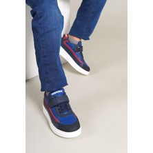Sb Shopping 1015 Starx Çocuk Ayakkabı Lacivert Kırmızı