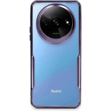 Pazarcan Redmi A3 4g Kılıf Boyi Silikon Kapak - Derin Mor