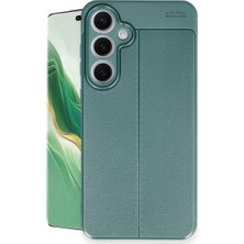 Pazarcan Samsung Galaxy S24 Fe Kılıf Auto Focus Kapak - Koyu Yeşil