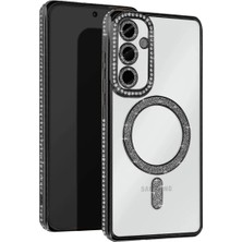 Pazarcan Samsung Galaxy A15 4g Joke Simli Magneticsafe Kılıf - Siyah