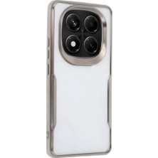 Pazarcan Redmi Note 14 Pro 4g Kılıf Boyi Silikon Kapak - Titan Gri