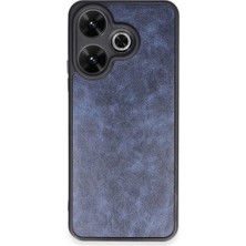 Pazarcan Redmi 13 4g Kılıf Aras Deri Kapak - Lacivert