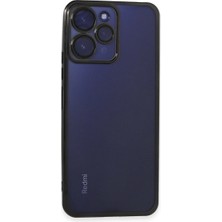 Pazarcan Redmi 12 Kılıf Lensli Silikon - Siyah