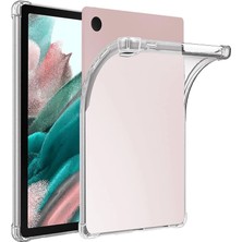 Pazarcan Samsung Galaxy Tab A9 Kılıf Anti Shock Tablet Silikon - Şeffaf
