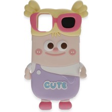 Pazarcan Iphone 15 Pro Kılıf Poky Karakter Silikon Kapak - Desen 8