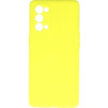 Pazarcan Reno 5 Pro Kılıf First Silikon - Sarı