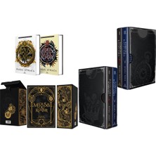 Ephesus Yayınları Medusa'nın Ölü Kumları Iki Kitaplık Set Ciltli ve Kasırgaya Kanan Saka Ikili Kutu Ciltli