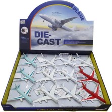 Çek Bırak Işıklı Sesli Yolcu Uçak 15 cm - 777-2 (Lisinya)