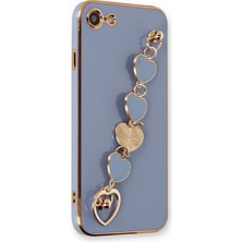 iPhone 7 Kılıf Esila Silikon - Gri KAYALI27-Y7898UKY