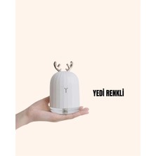 El Tipi USB Mini Soğuk Mist Nemlendirici 220 ML Tank ( Lisinya )