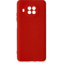 Pazarcan Mi 10T Lite Kılıf Nano Içi Kadife Silikon - Kırmızı