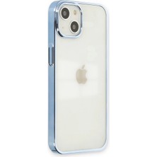 Pazarcan Iphone 14 Plus Kılıf Element Silikon - Sky Blue