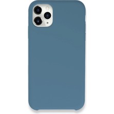 Pazarcan Iphone 11 Pro Max Kılıf Lansman Legant Silikon - Açık Mavi