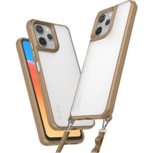 Pazarcan Redmi 12 Kılıf Penta Silikon Kılıf - Çöl Titanyum