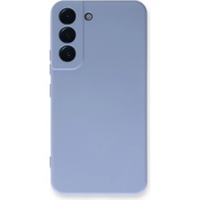 Pazarcan Samsung Galaxy S23 Plus Kılıf Nano Içi Kadife Silikon - Lila
