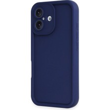 Pazarcan Iphone 16 Kılıf Viera Silikon - Lacivert