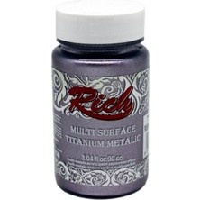Pazarcan Rich Multi Surface Titanium 2576 Pudra Mor Metalik 90 cc
